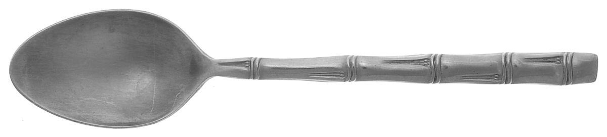 Shantung (Stainless) Place/Oval Soup Spoon by Oxford Hall-1