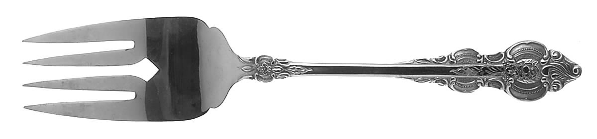 Sutherland (Stainless) Large Solid Cold Meat Serving Fork by Oxford Hall-1