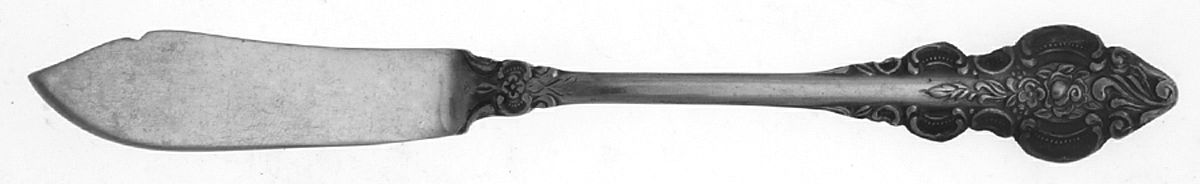 Sutherland (Stainless) Flat Handle Master Butter Knife by Oxford Hall-1