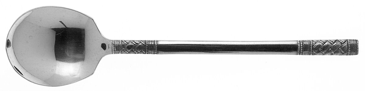 Weave (Stainless) Sugar Spoon by Oxford Hall-1