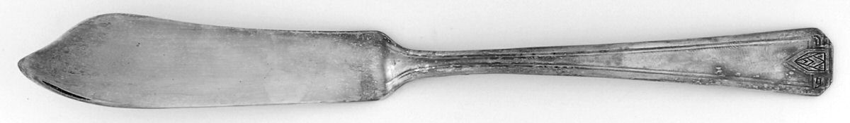 Thelma (Silverplate) Flat Handle Master Butter Knife by Oneida Silver-1