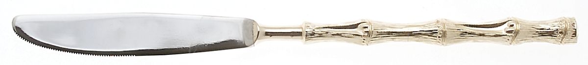 Gold Jade (Gold Electroplate) Modern Solid Knife by Oxford Hall-1