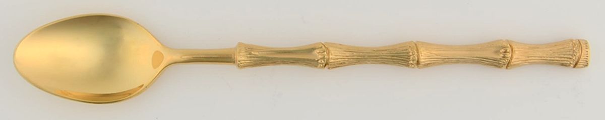 Gold Jade (Gold Electroplate) Iced Tea Spoon by Oxford Hall-1