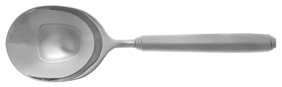 Lamais Solid Smooth Casserole Spoon by Oneida Silver-1