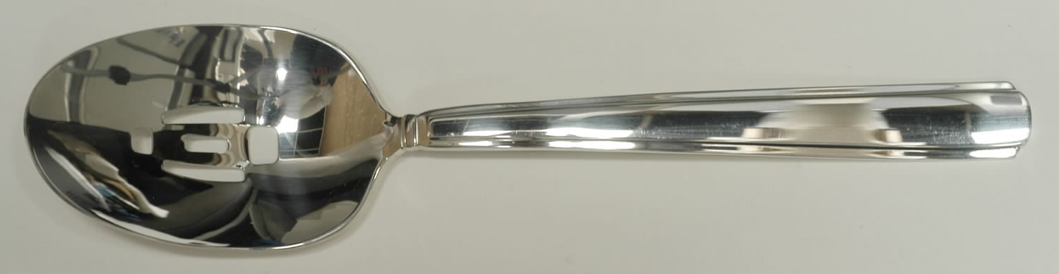 Rendition (Silverplate) Pierced Tablespoon (Serving Spoon) by Oneida Silver-1