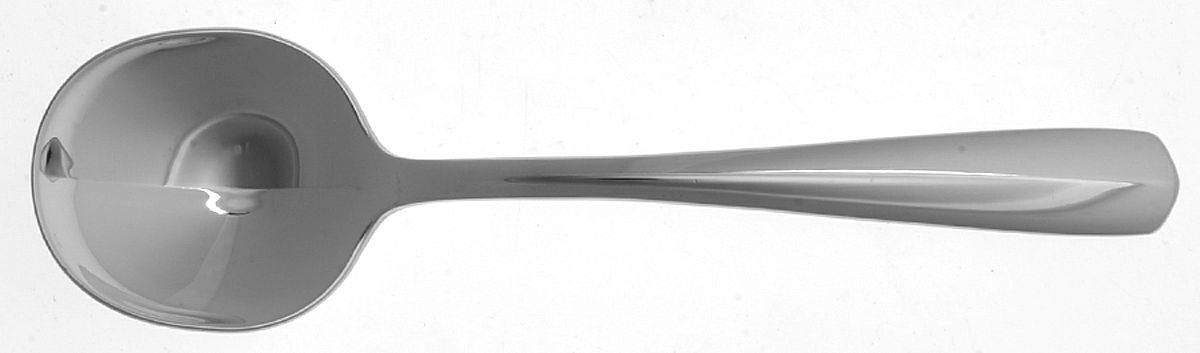 Equator (Stainless) Round Bowl Soup Spoon (Cream Soup) by Oneida Silver-1
