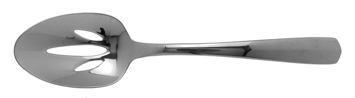 Equator (Stainless) Pierced Tablespoon (Serving Spoon) by Oneida Silver-1