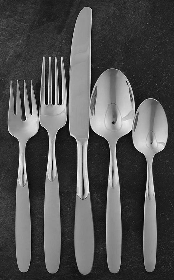 Paradox (Stainless) 5 Piece Place Setting by Oneida Silver-1
