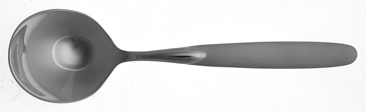 Paradox (Stainless) Round Bowl Soup Spoon (Cream Soup) by Oneida Silver-1