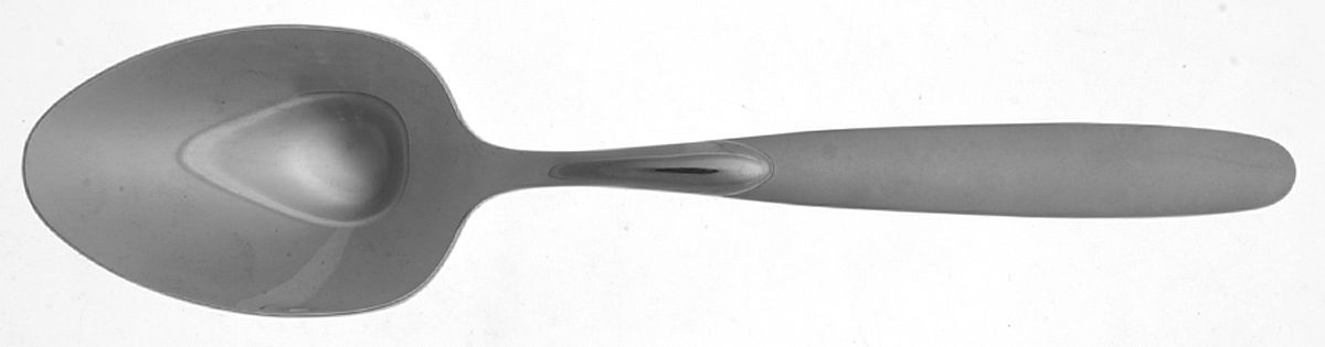 Paradox (Stainless) Oval Place Soup Spoon by Oneida Silver-1
