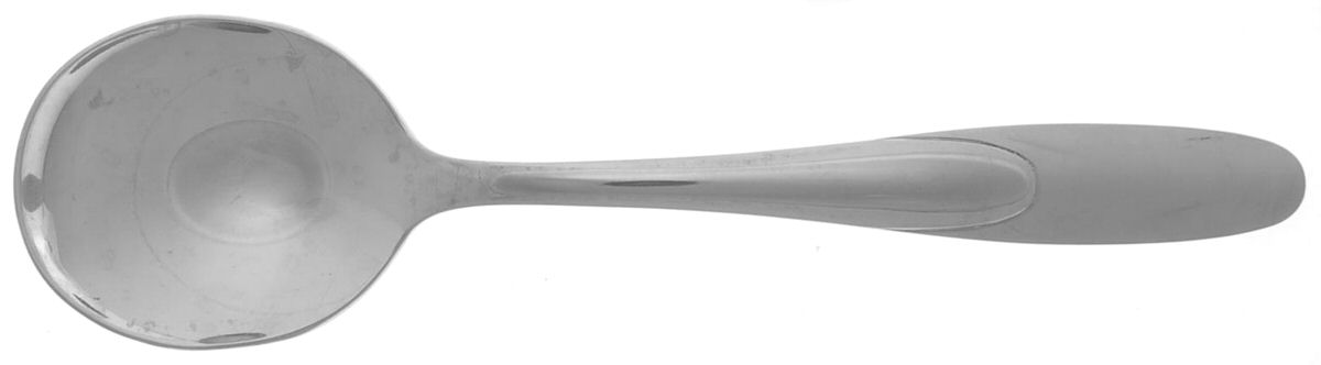Paradox (Stainless) Round Bowl Soup Spoon (Gumbo) by Oneida Silver-1