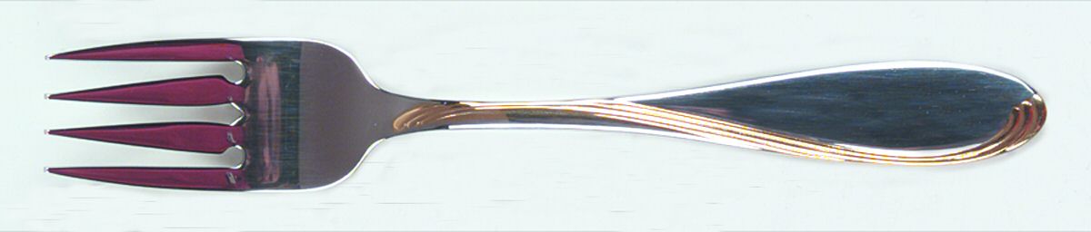 Golden Camber (Stainless, Gold Accent) Individual Salad Fork by Oneida Silver-1