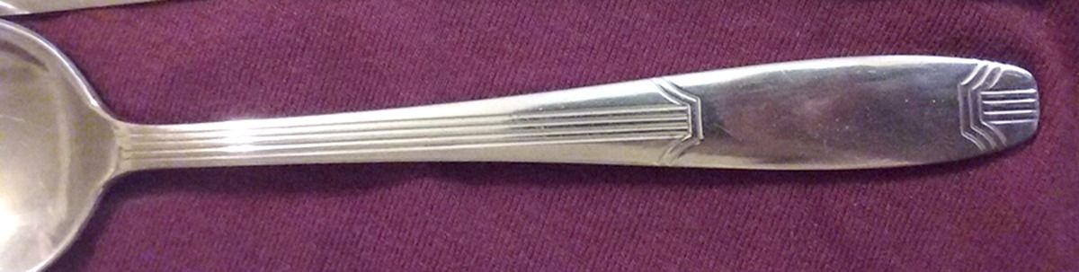 OHS138 (Stainless) Place/Oval Soup Spoon by Oneida Silver-1