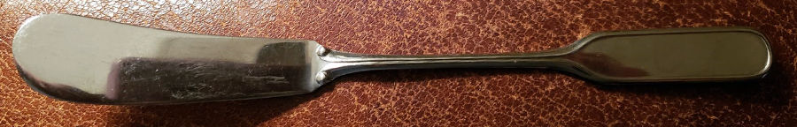 ORL49 (Stainless) Flat Handle Master Butter Knife by Orleans-1