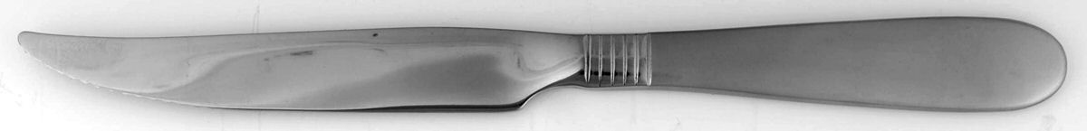 Austere (Stainless) Individual Solid Handle Steak Knife by Oneida Silver-1