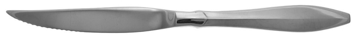 Fascia Individual Solid Handle Steak Knife by Oneida Silver-1