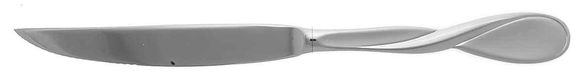Satin Aquarius (Stainless) Individual Steak Knife Hollow Handle by Oneida Silver-1