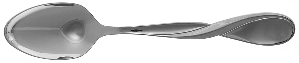 Satin Aquarius (Stainless) Five O'Clock Teaspoon by Oneida Silver-1