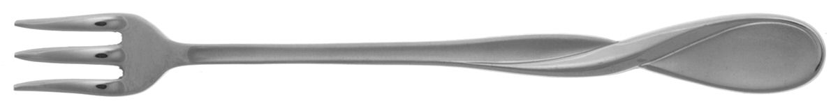 Satin Aquarius (Stainless) Cocktail/Seafood Fork by Oneida Silver-1