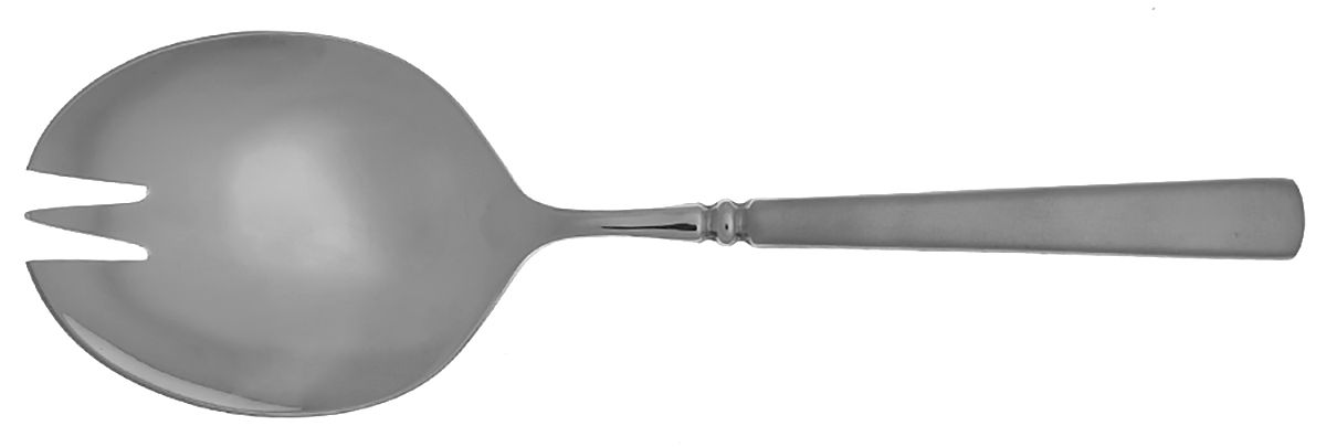 Satin Easton (Stainless) Solid Salad Serving Fork by Oneida Silver-1