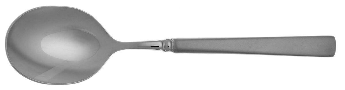 Satin Easton (Stainless) Round Bowl Soup Spoon (Cream Soup) HC by Oneida Silver-1
