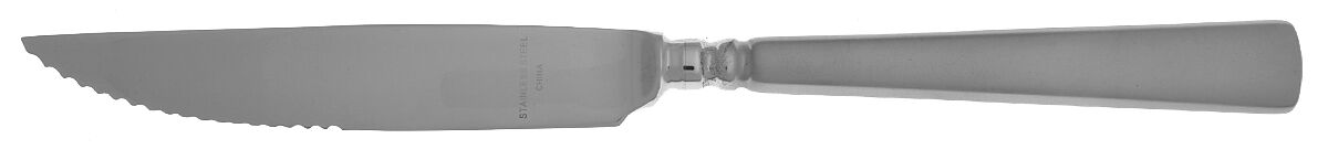 Satin Easton (Stainless) Steak Knife Individual Hollow, Serrate HC by Oneida Silver-1