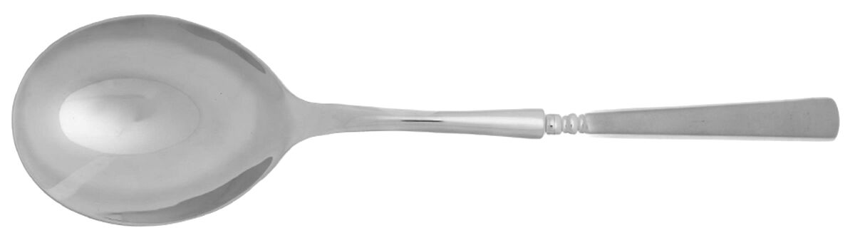 Satin Easton (Stainless) Casserole Spoon with Smooth Stainless Bowl HC by Oneida Silver-1