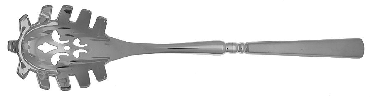 Satin Easton (Stainless) Pasta Server with Stainless Bowl HC by Oneida Silver-1
