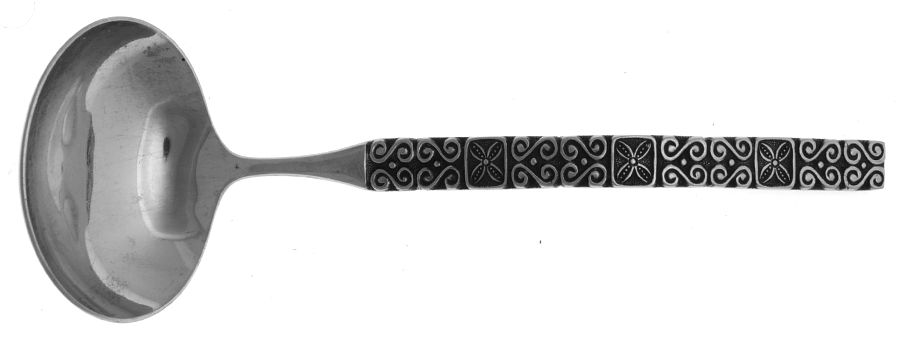 OXH97 (Stainless) Solid Gravy Ladle by Oxford Hall-1