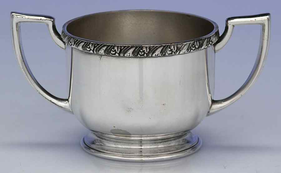 Berwick (Silverplate Hollowware) Sugar Bowl No Lid by Oneida Silver-1