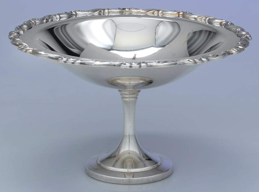Sea Crest (Silverplate, Hollowware) Silverplate Compote by Oneida Silver-1