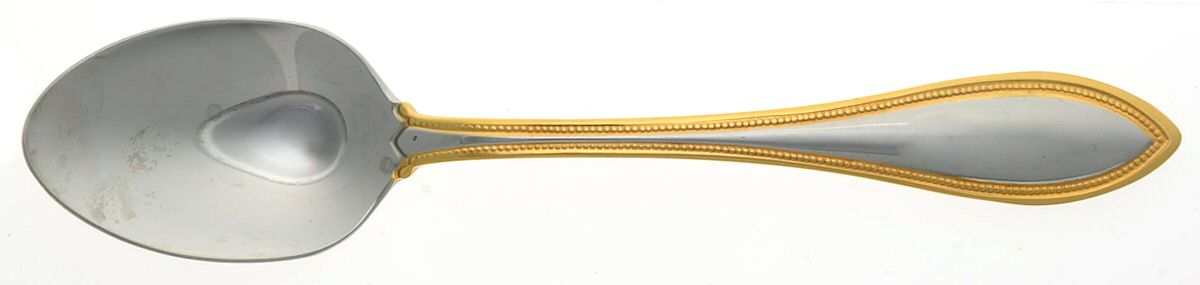 Golden Arbor (Stainless, Gold Accent) Teaspoon by Oneida Silver-1