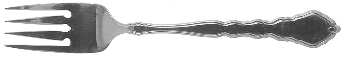 Royal Chippendale (Stainless) Individual Salad Fork by Oneida Silver-1