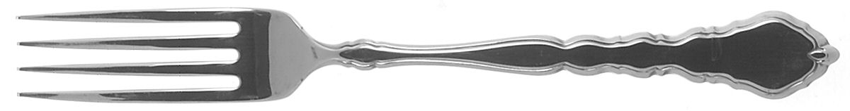 Royal Chippendale (Stainless) Fork by Oneida Silver-1