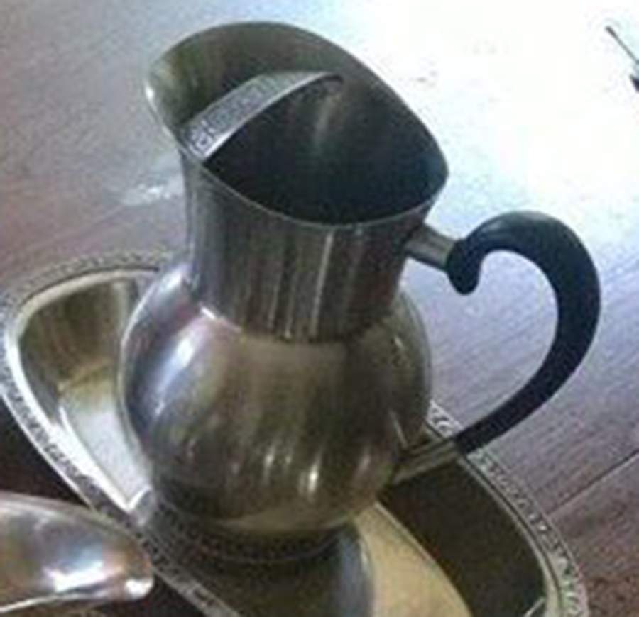 Mediterranea (Stainless, Hollowware) Pitcher Water by Oneida Silver-1
