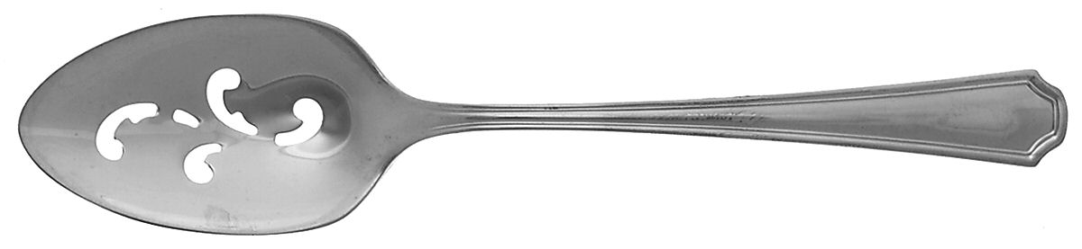 Clairhill-Fairhill (Silverplate, 1978) Pierced Tablespoon (Serving Spoon) by Oneida Silver-1