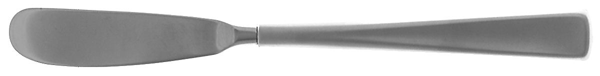 Satin Saxon (Stainless) Butter Spreader Hollow Hdl-Paddle/Stainless Blade by Oneida Silver-1