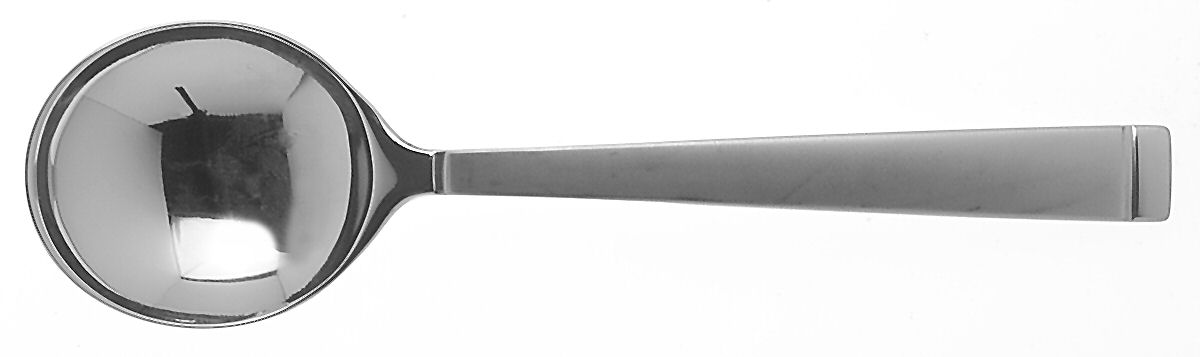 Frost (Stainless) Cream Soup/Sugar Spoon by Oneida Silver-1