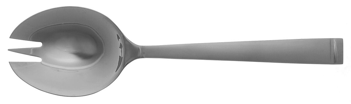 Frost (Stainless) Solid Salad Serving Fork by Oneida Silver-1