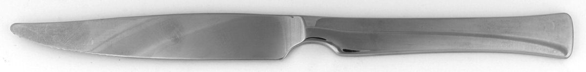 Mod (Stainless) Individual Solid Handle Steak Knife by Oneida Silver-1