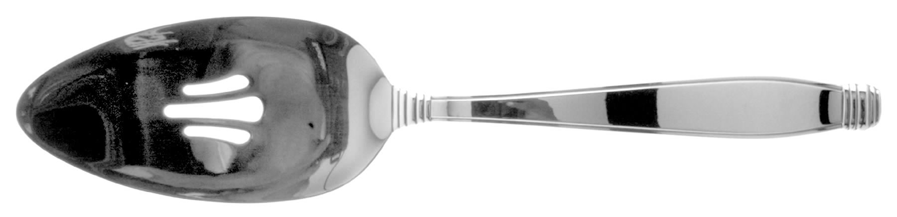 Spiro (Stainless) Pierced All Stainless Pie Server by Oneida Silver-1