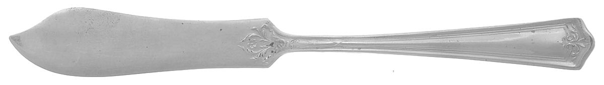 OHS150 (Nickel) Flat Handle Master Butter Knife by Oneida Silver-1