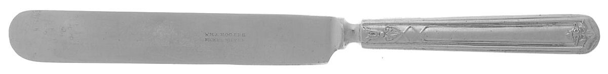 OHS150 (Nickel) Blunt Solid Knife by Oneida Silver-1