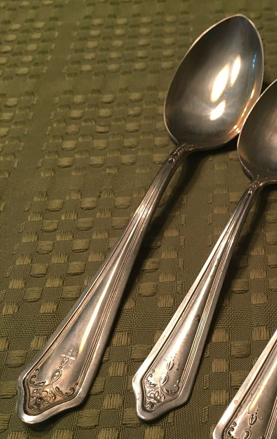 OHS151 (Nickel) Place/Oval Soup Spoon by Oneida Silver-1
