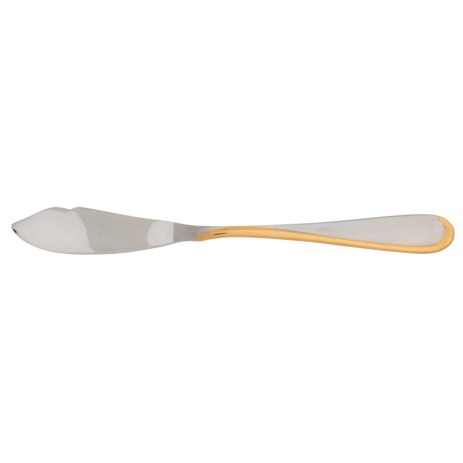 Golden Flight-Reliance  (Stainless) Flat Handle Master Butter Knife by Oneida Silver-1