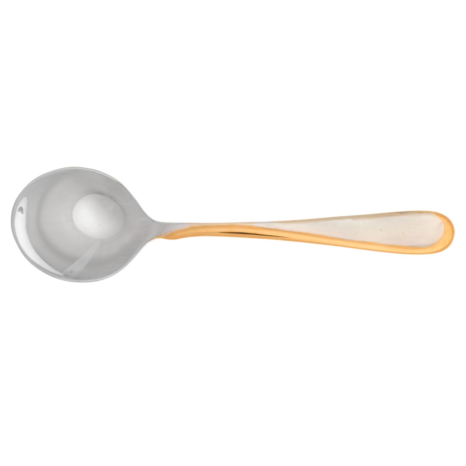 Golden Flight-Reliance  (Stainless) Round Bowl Soup Spoon (Bouillon) by Oneida Silver-1