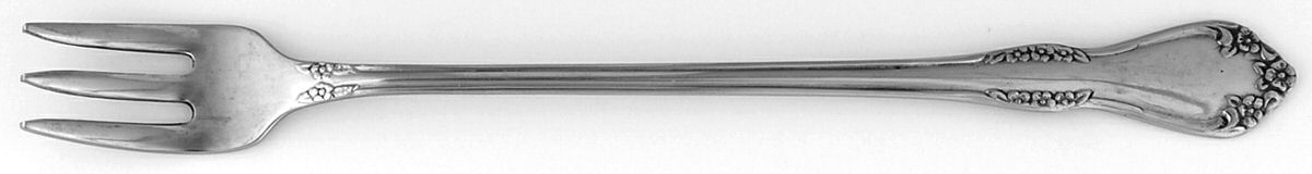 Mansfield-Frosted Cocktail/Seafood Fork by Oneida Silver-1
