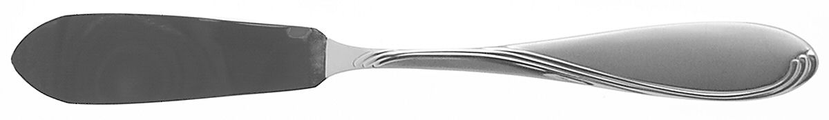 Satin Camber (Stainless) Flat Handle Master Butter Knife by Oneida Silver-1