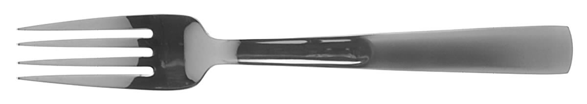 Satin Scoop (Stainless) Fork by Oneida Silver-1