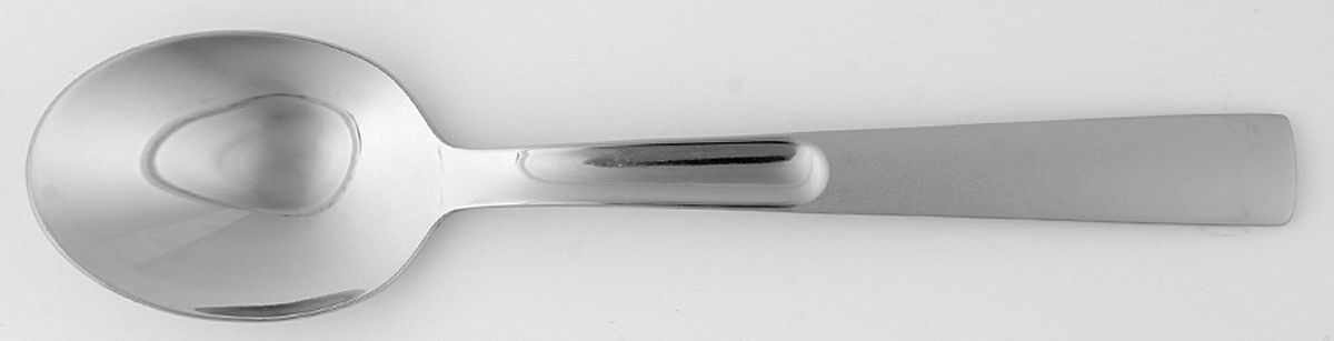 Satin Scoop (Stainless) Sugar Spoon by Oneida Silver-1